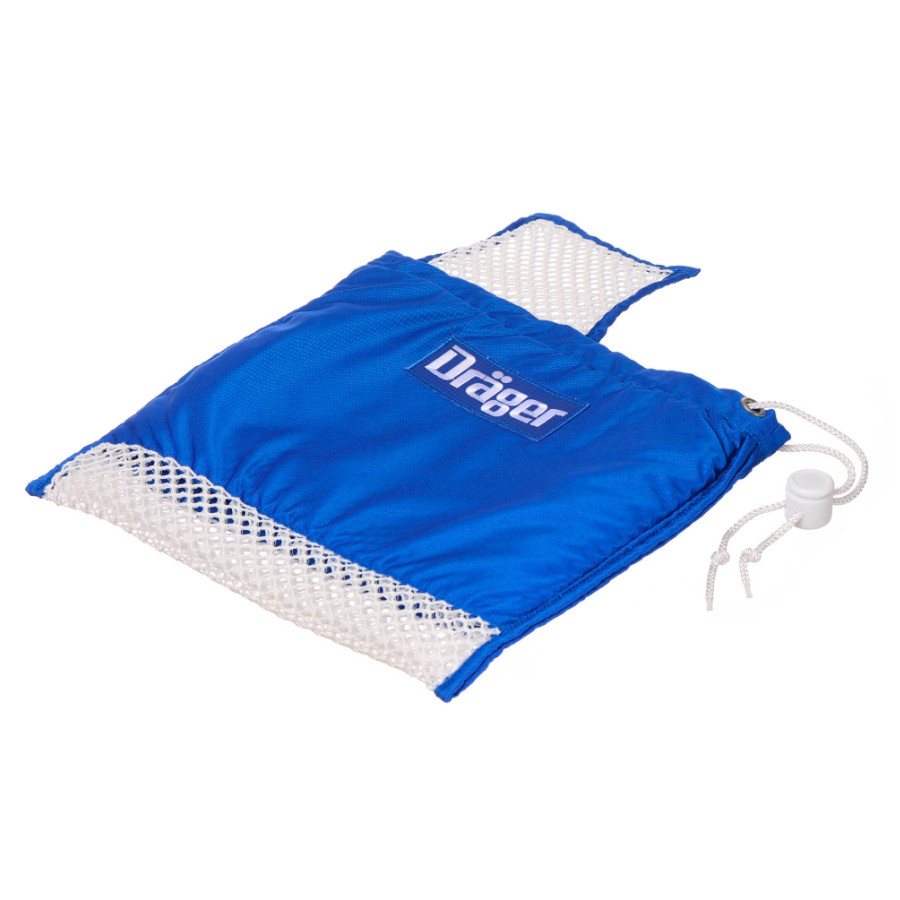 Dräger Maskenwaschbeutel-Mesh blau