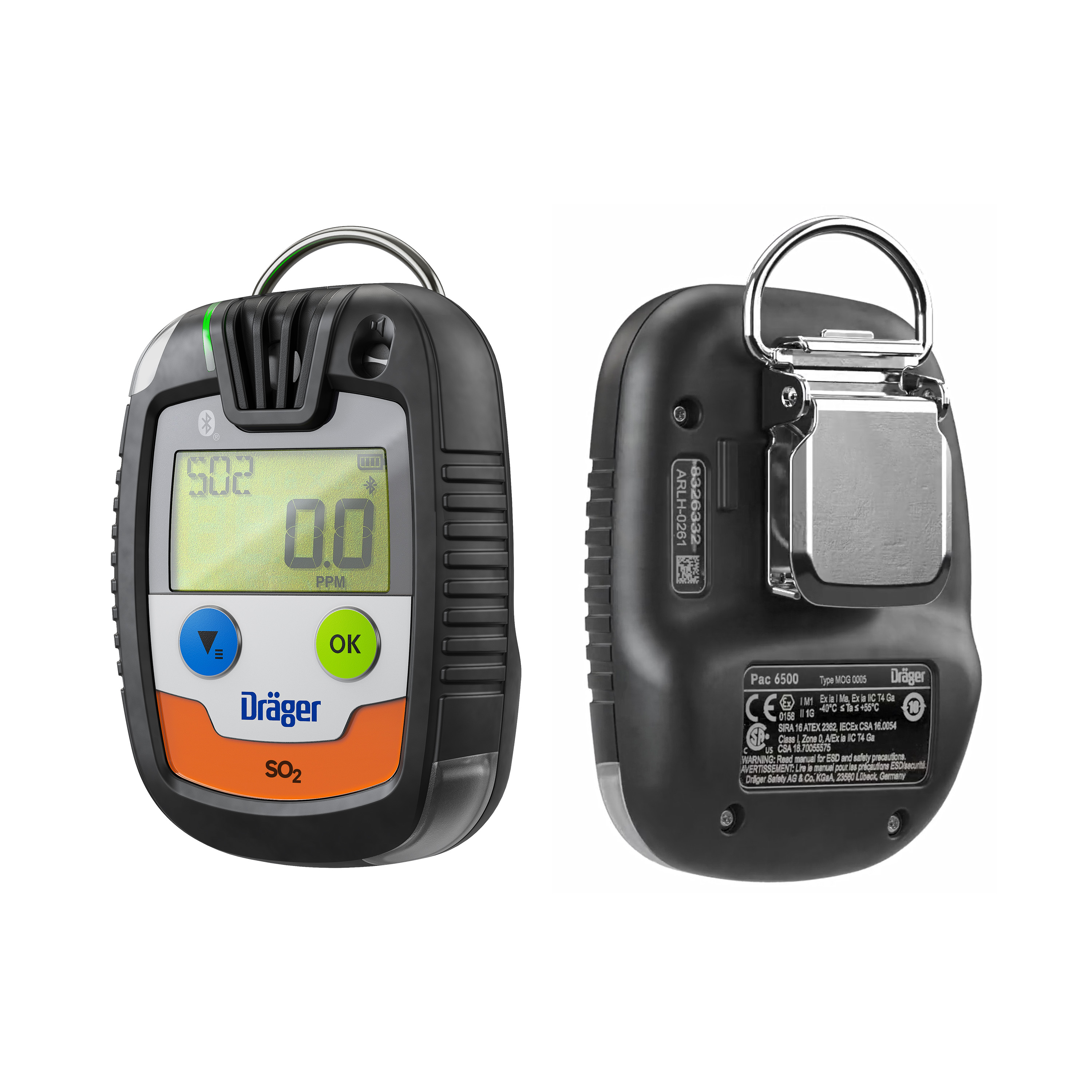 Dräger Pac 6500 für Schwefeldioxid (SO₂)