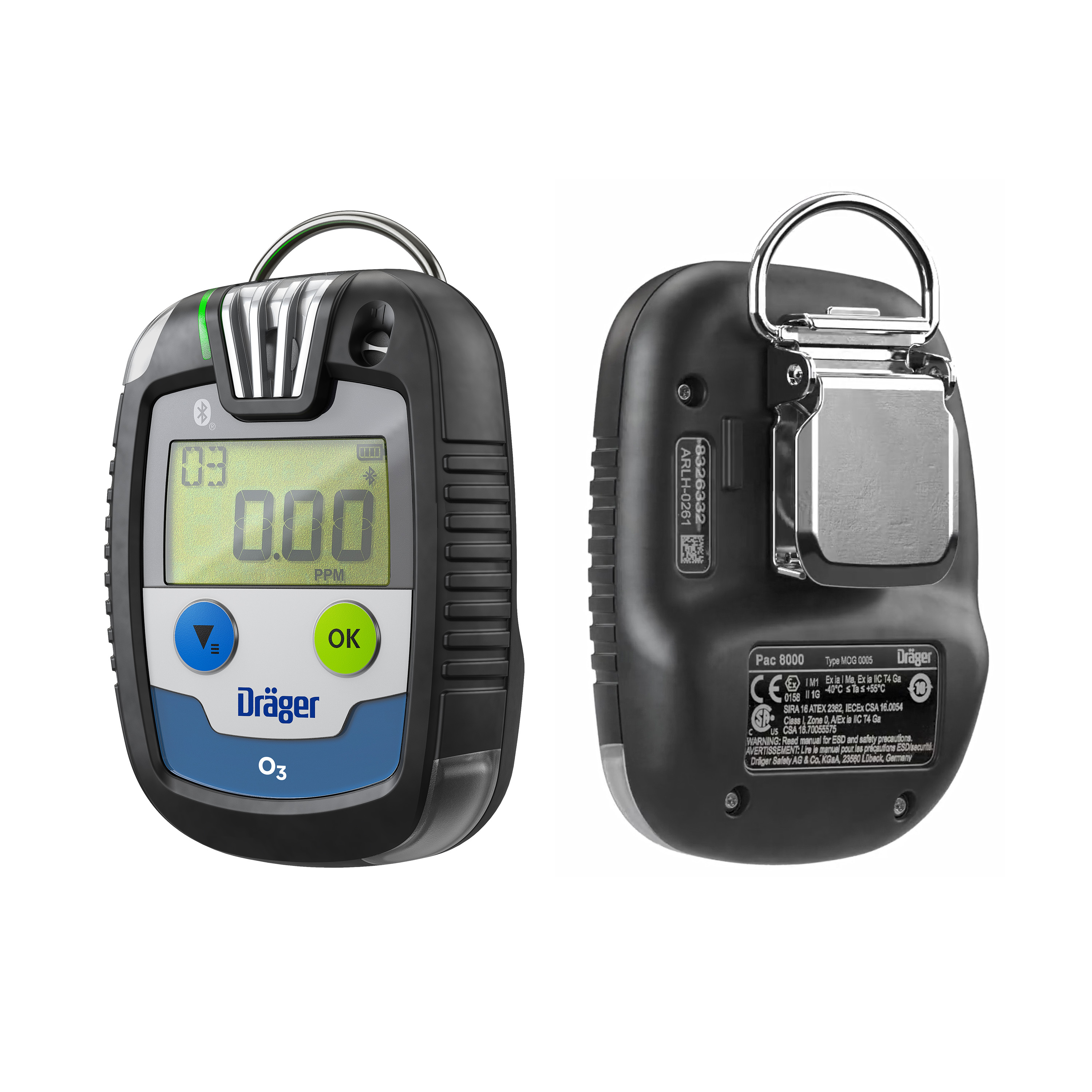 Dräger Pac 8000 für Ozon (O₃)