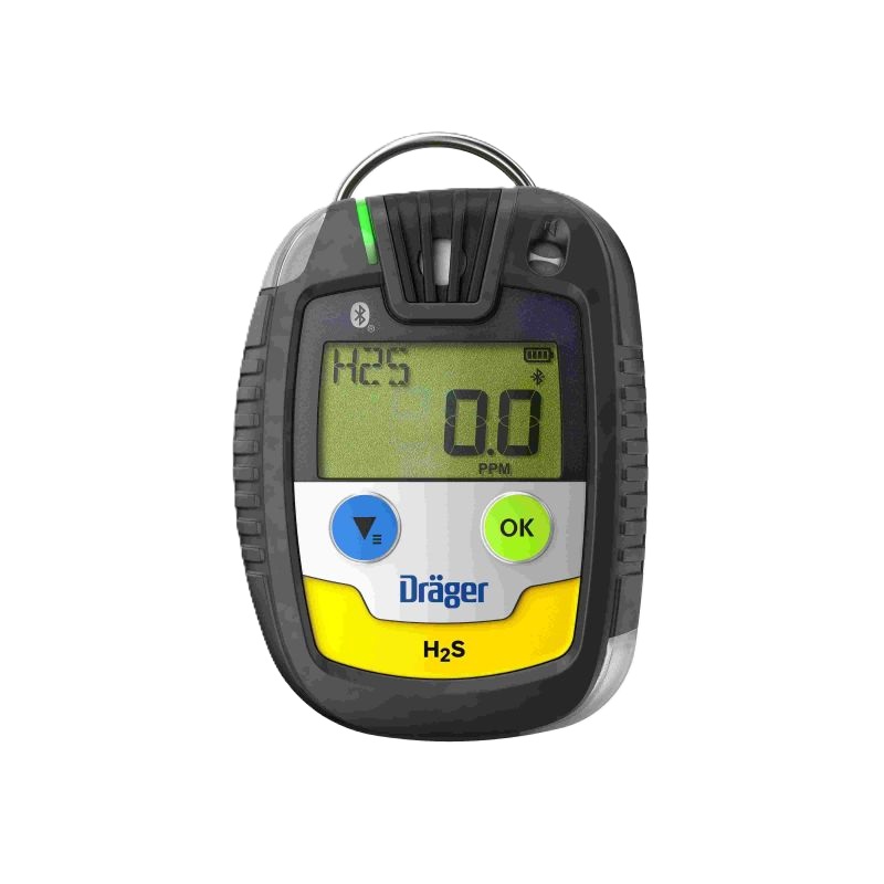 Dräger H2S Gasdetektor für Sicherheit Handlicher Gasdetektor mit Display für H2S-Messung.