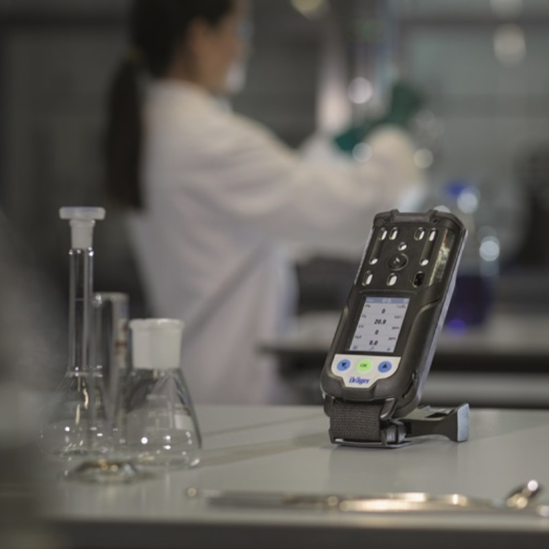 Dräger X-am 3500 im Diffusionsbetrieb in einem Labor
