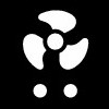 Symbol hoher Volumenstrom